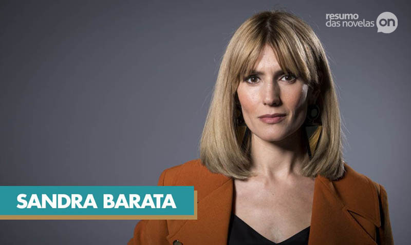 Atriz Sandra Barata Belo da novela Nazaré