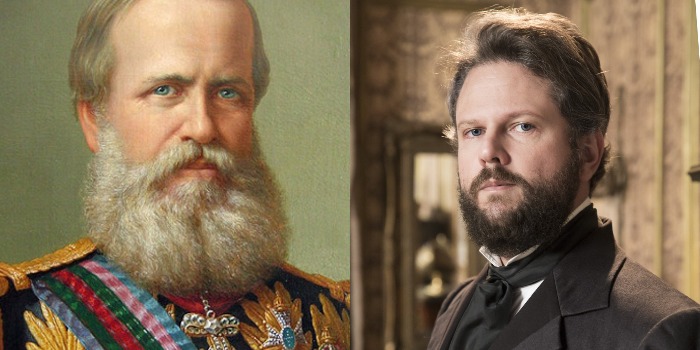 Selton Mello interpreta o papel de Dom Pedro II em Nos Tempos do Imperador (Foto: Reprodução)