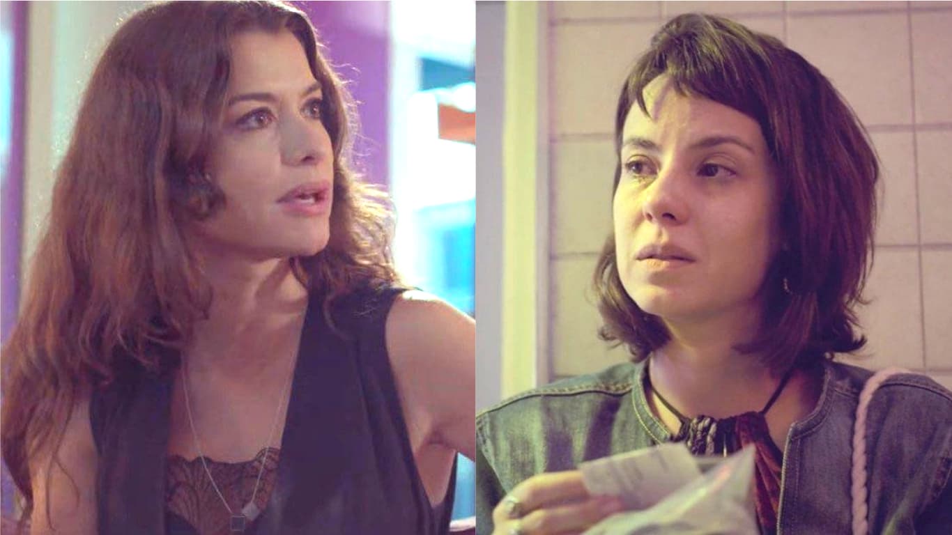 Bárbara descobre bilhete de Lara nas coisas de Renato/Christian e faz ligação reveladora