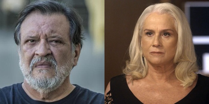 Luís Melo e Vera Holtz deixaram oe elenco de Nos Tempos do Imperador (Foto: Reprodução)