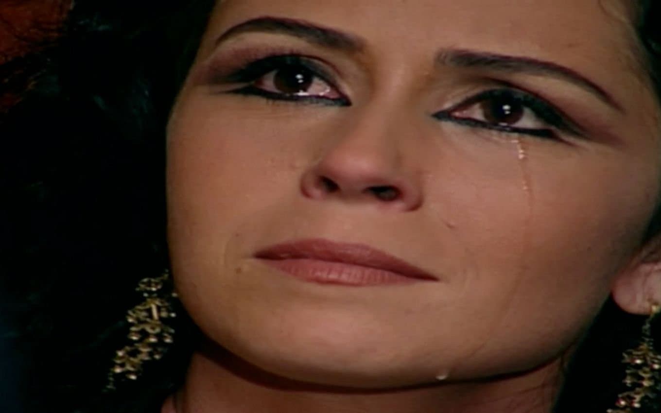 Jade sofrerá na novela O Clone (Foto: Reprodução) 