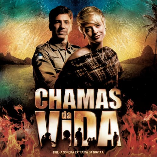 Capa do CD da novela Chamas da Vida