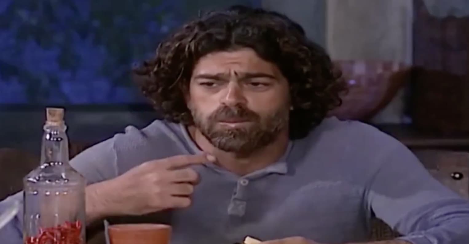 Petruchio em cena da novela O Cravo e a Rosa (Foto: Reprodução) 