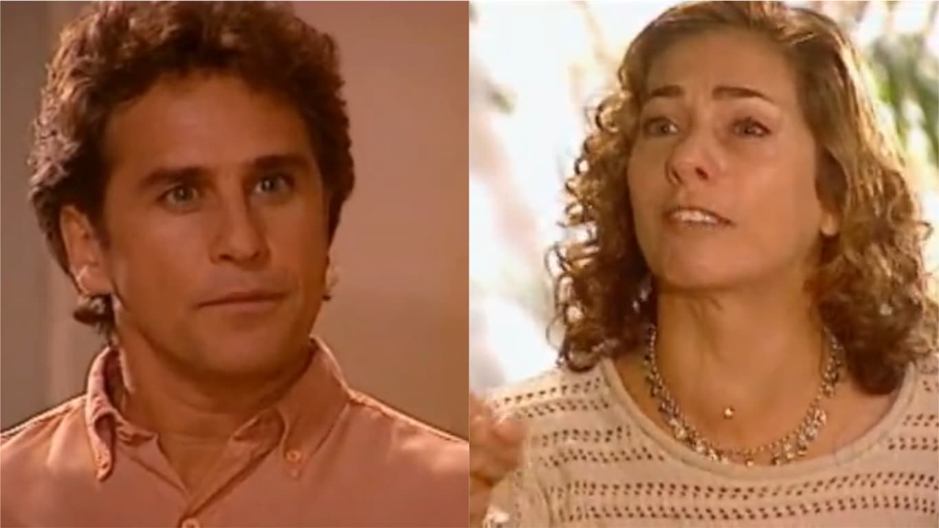 Escobar e Clarice em O Clone (Foto: Reprodução)