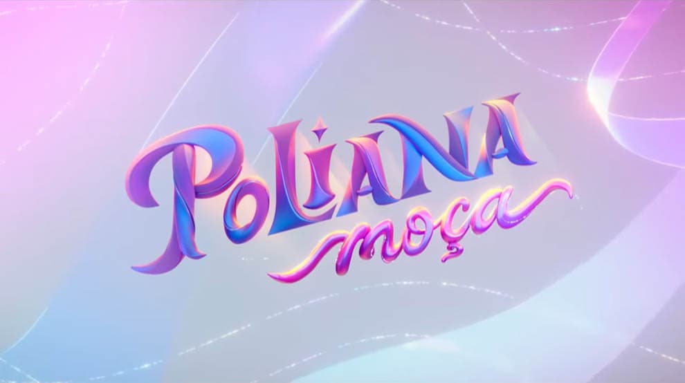 Logo da novela Poliana Moça