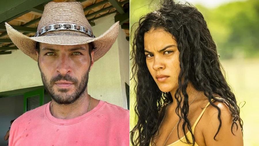 Levi e Muda em cena de Pantanal