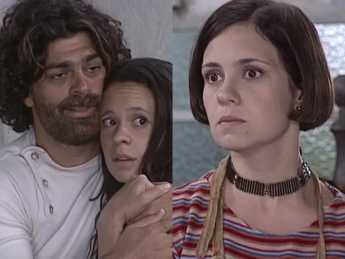 Catarina flagra Petruchio e Lindinha juntos no quarto