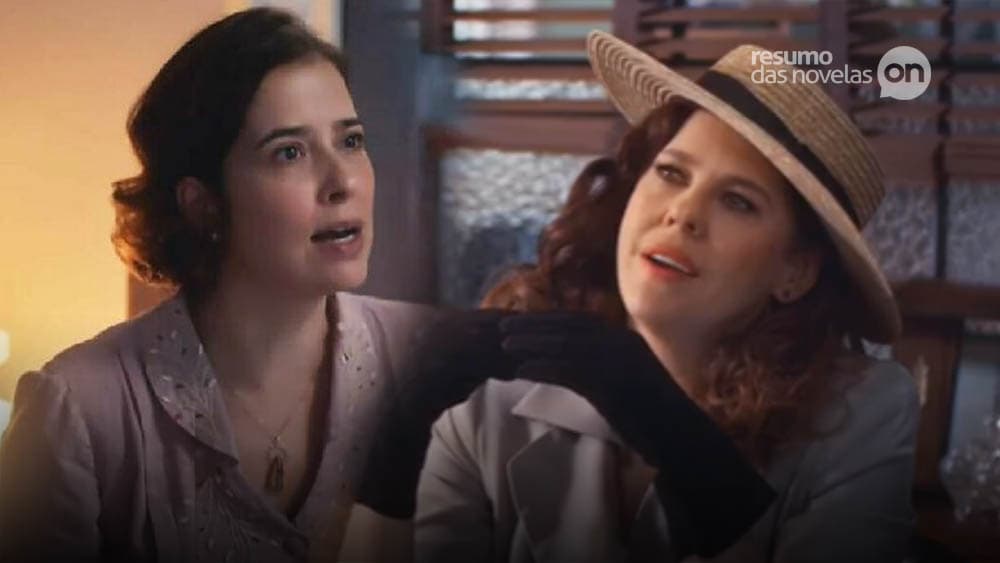 Heloísa e Úrsula em cena de Além da Ilusão, novela das 18h da Globo