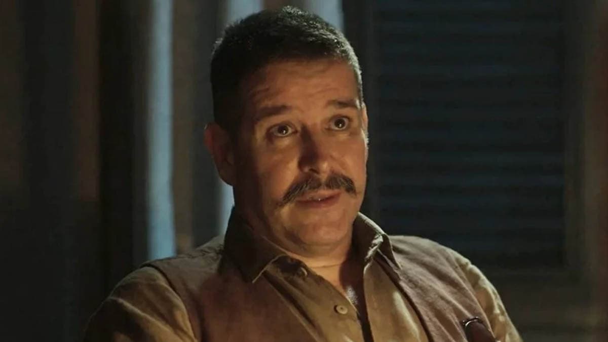 Tenório, personagem de Murilo Benício, em cena de Pantanal, novela das nove da Globo