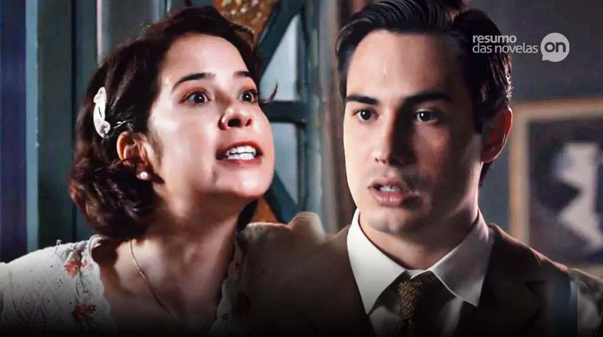 Heloisa e Joaquim em Além da Ilusão, novela das seis da Globo