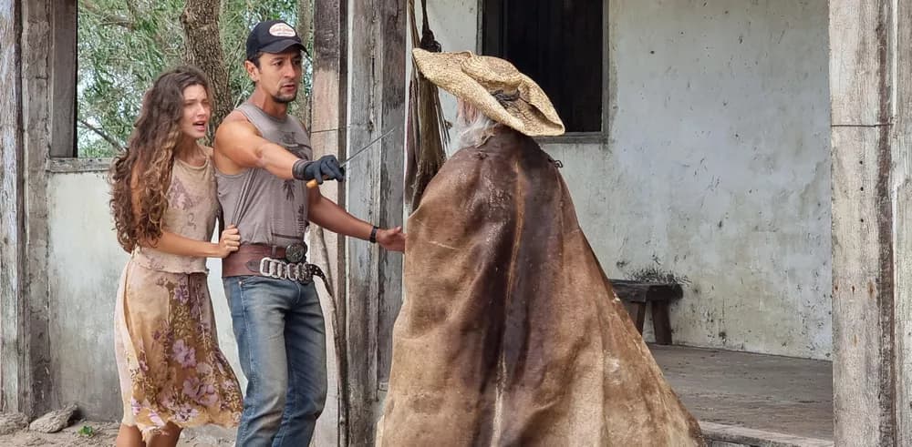 Juma foi assediada na novela Pantanal (Foto: Reprodução)