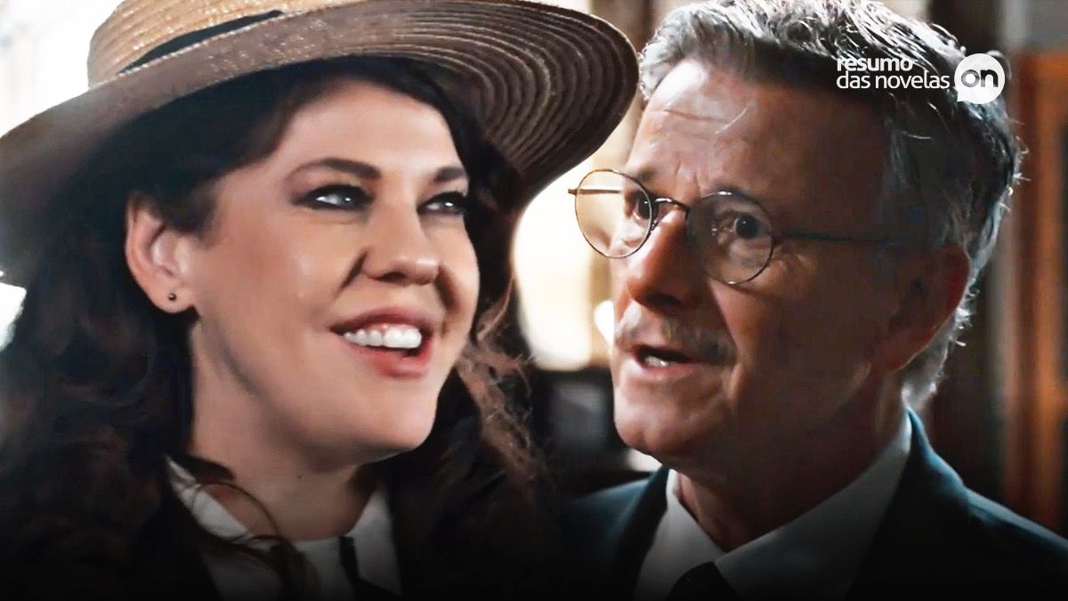 Úrsula e Eugênio em Além da Ilusão, novela das seis da Globo