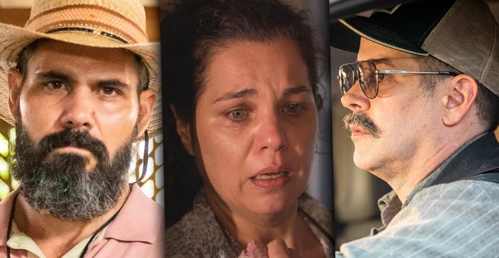 Alcides, Maria Bruaca e Tenório em Pantanal