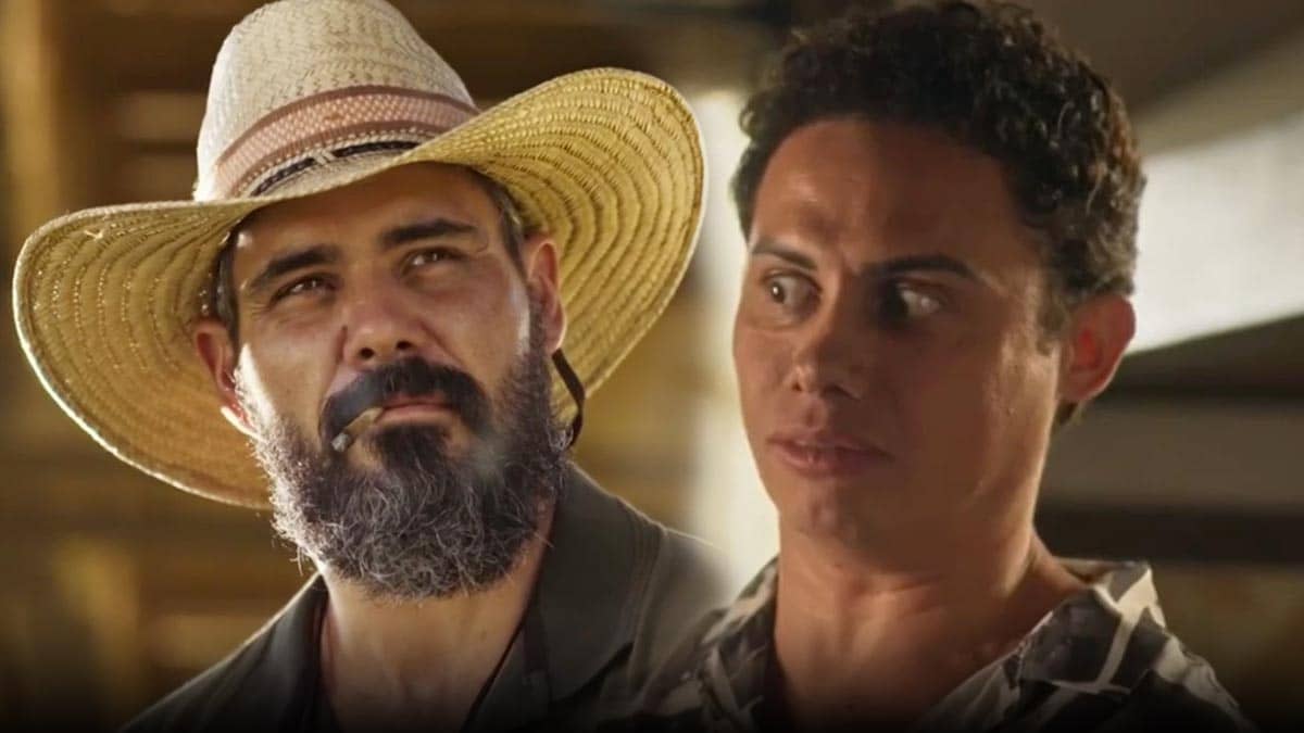 Alcides e Zaquieu na novela Pantanal