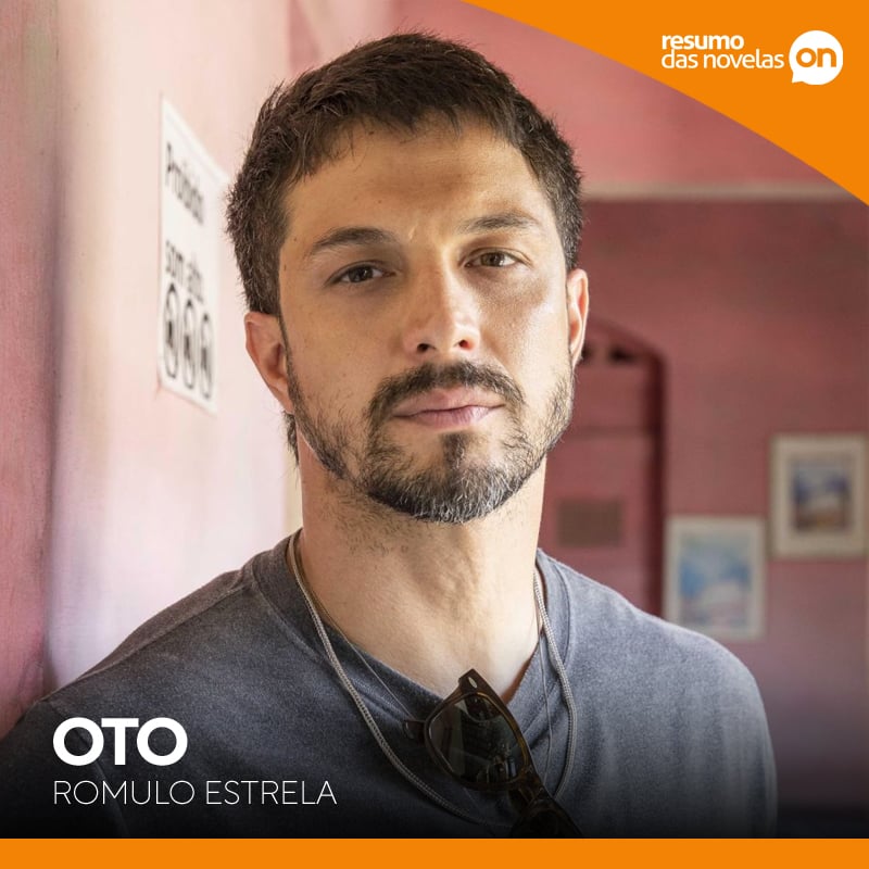 Oto, personagem de Romulo Estrela na novela Travessia