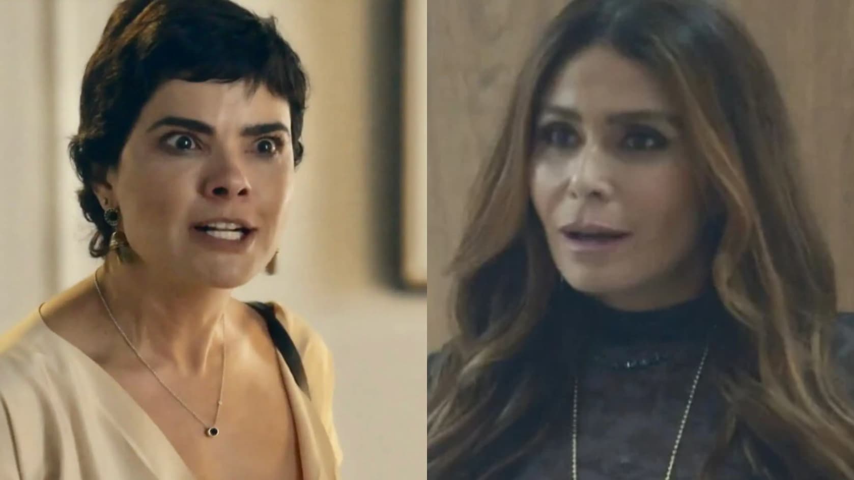 Helô descobre que Leonor está se envolvendo com Stênio, não suporta traição e segredo do passado vem à tona: “sempre soube”