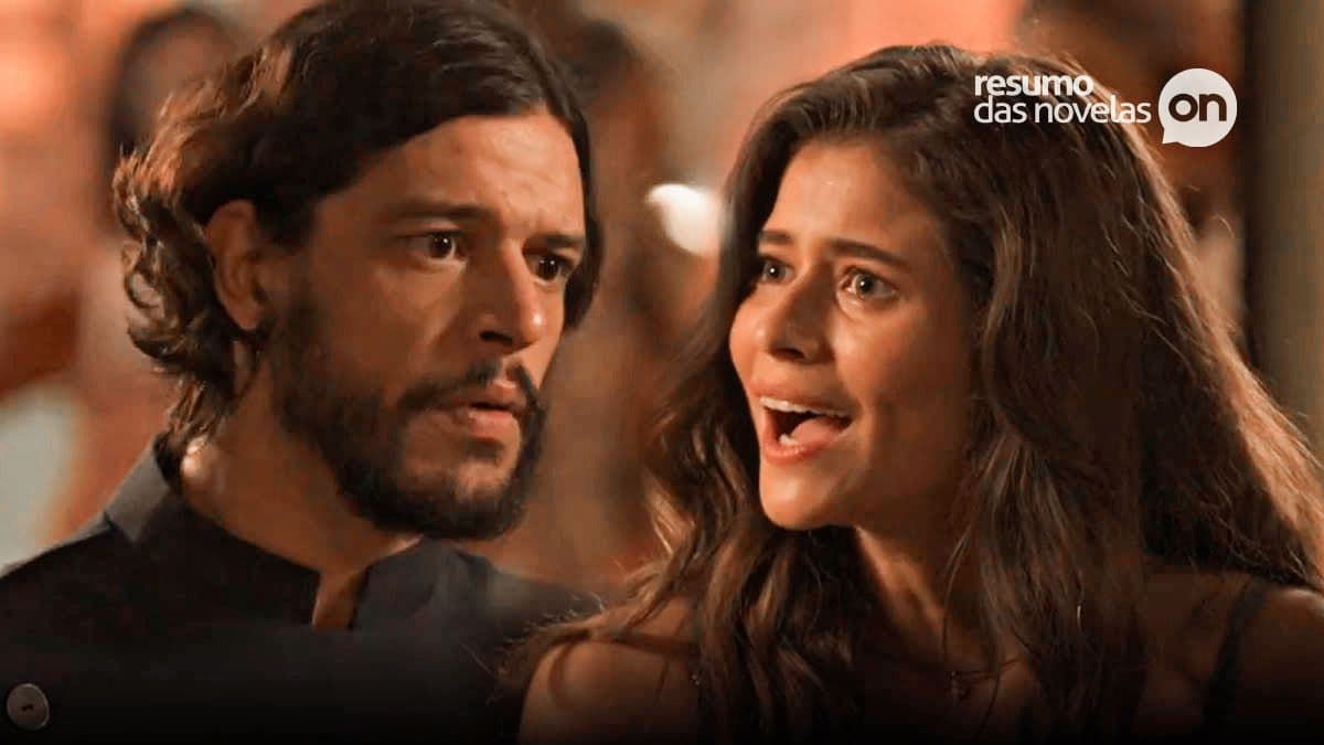 Maruan e Candoca na novela Mar do Sertão