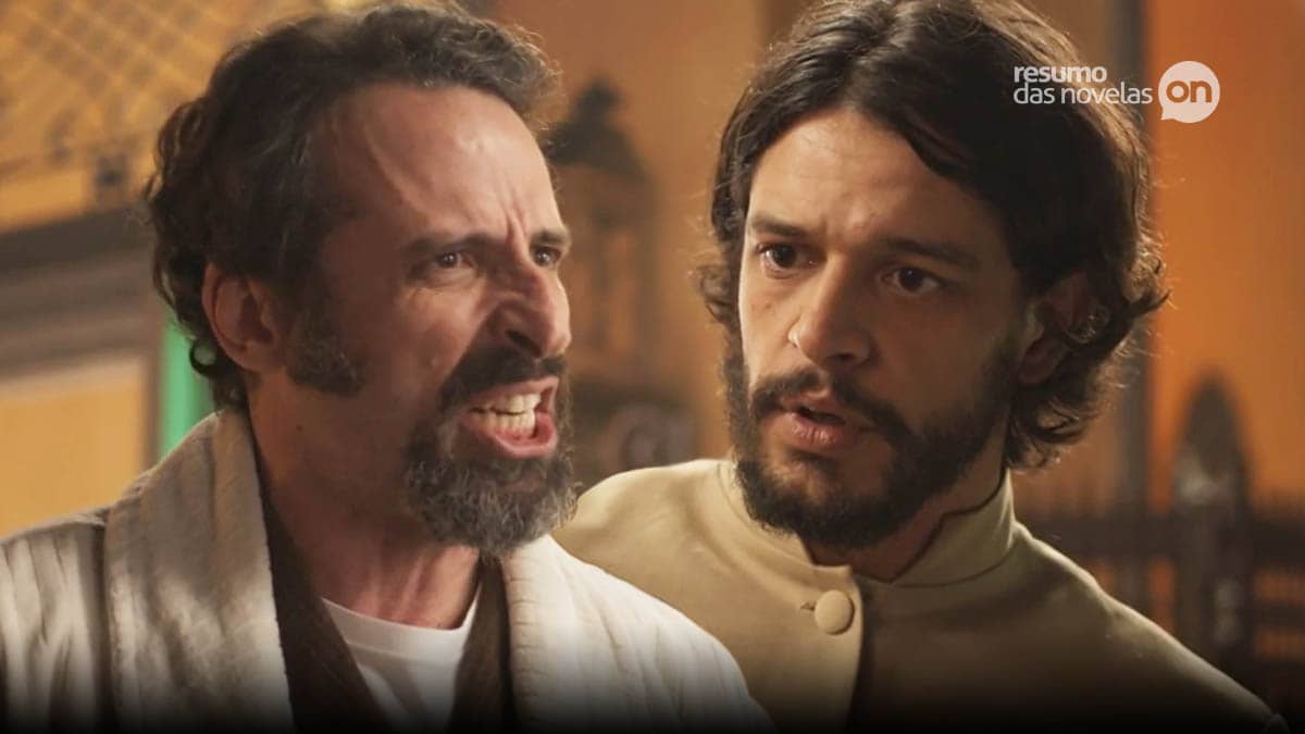 Zahym enfrenta Maruan na novela Mar do Sertão