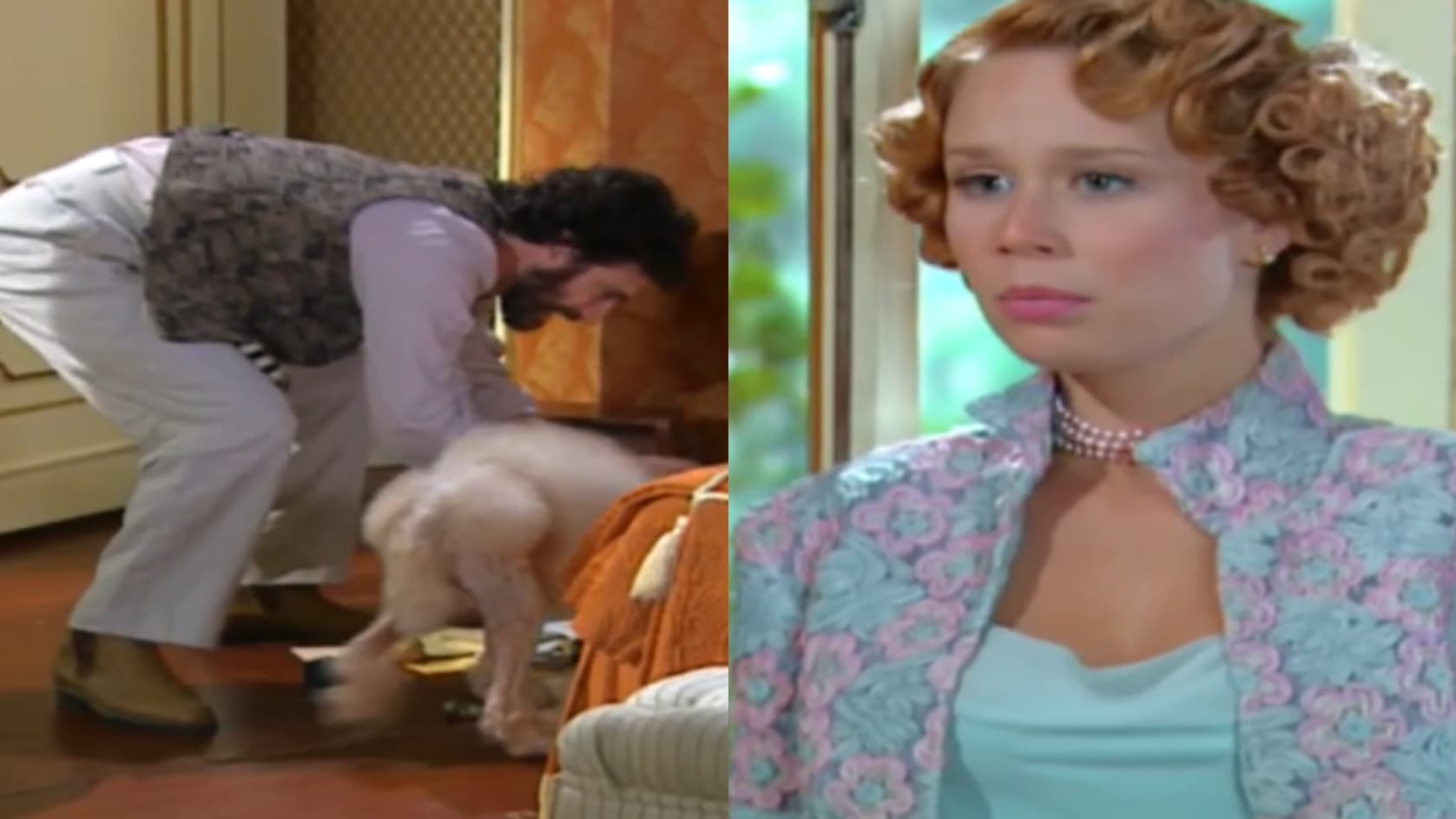 Miguel entra no quarto de Ana escondido, procura por papéis na gaveta, ela ouve o o barulho e vê o que não esperava: “fez essa bagunça”