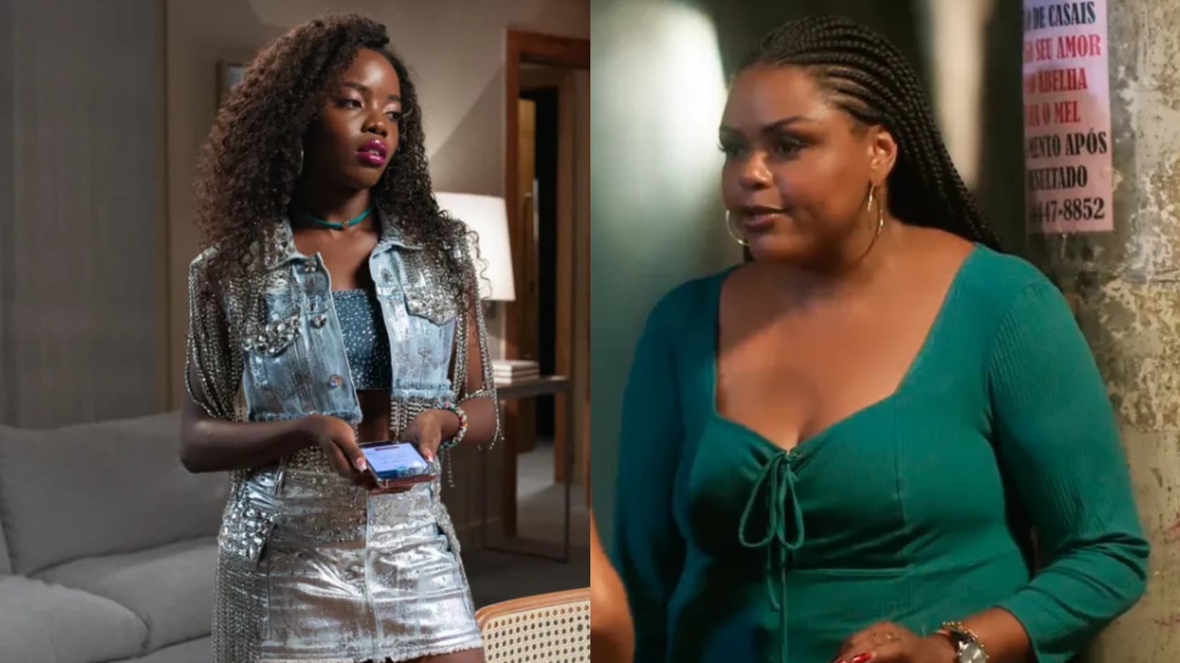 Sol e Bruna desvendam identidade do amante que banca tudo para Kate, descobrem que é o Théo e elas unem para desmascará-lo: “não vale nada”