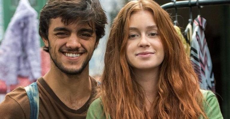 Felipe Simas e Marina Ruy Barbosa