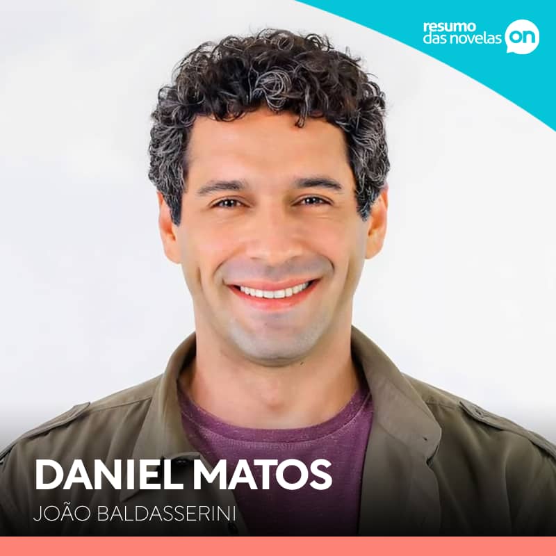 Daniel, personagem de João Baldasserini, na novela A Infância de Romeu e Julieta