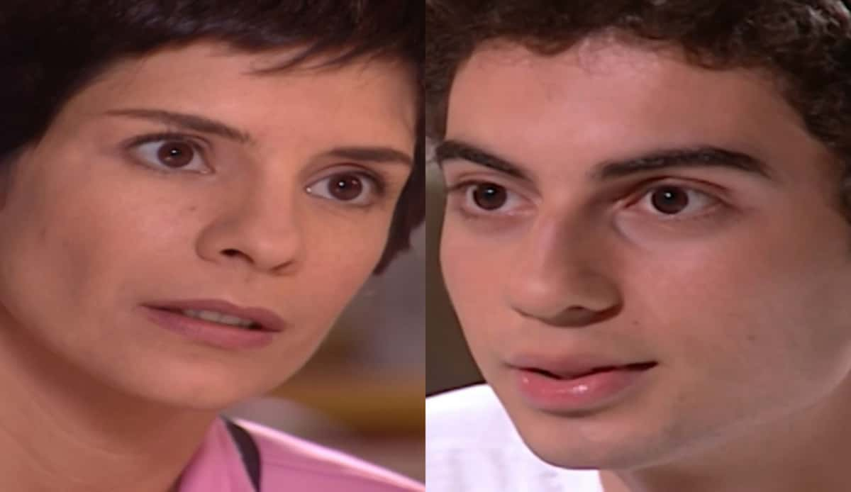 Raquel e Fred em Mulheres Apaixonadas. (Foto: reprodução)