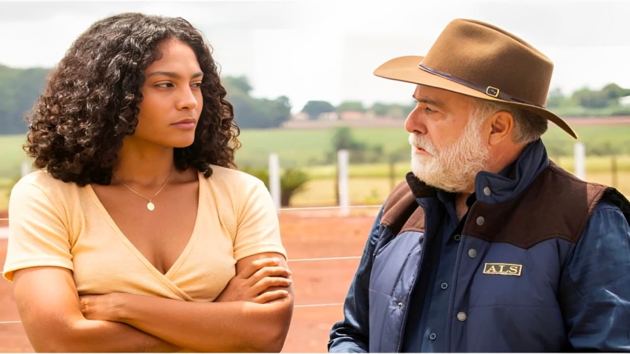 Aline e Antônio em Terra e Paixão (Foto: Reprodução)