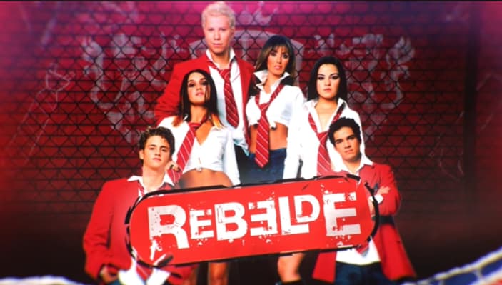 Capa do resumo da novela Rebelde