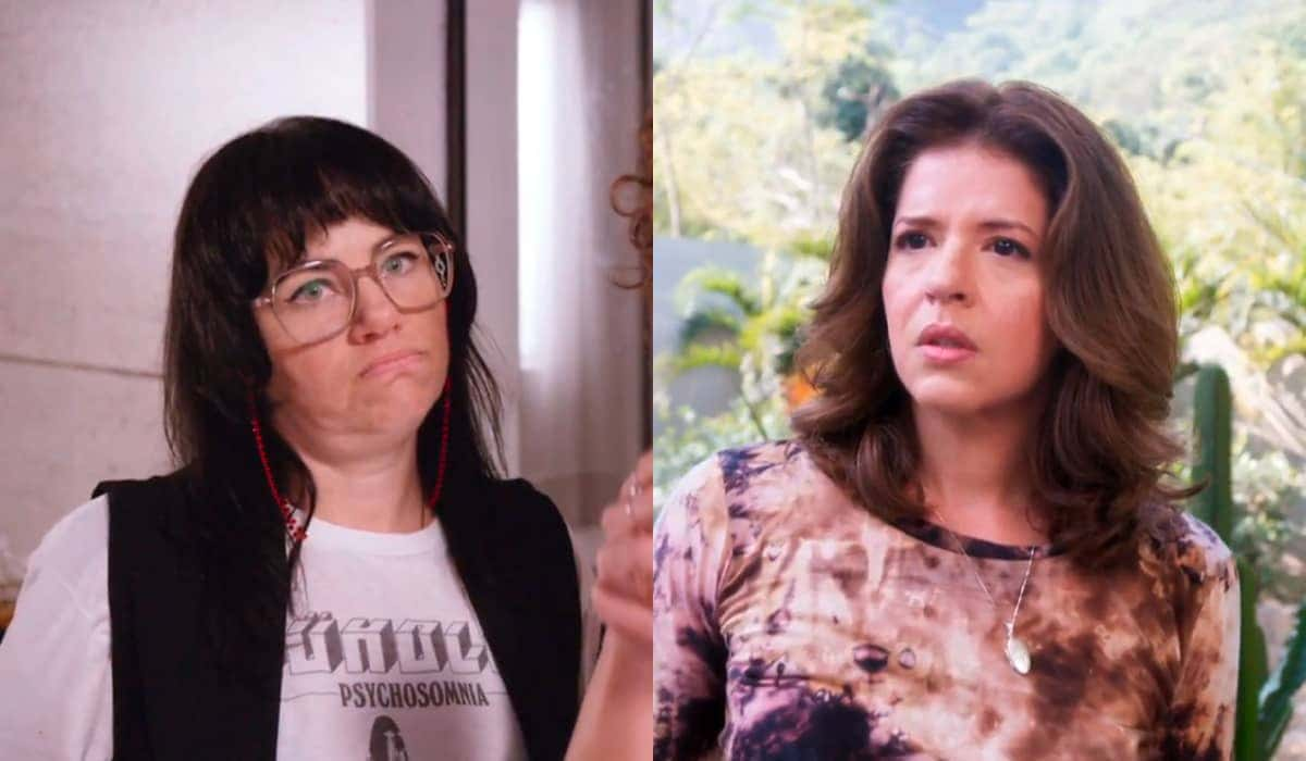 Carol e Natália em Elas por Elas. (Foto: reprodução)