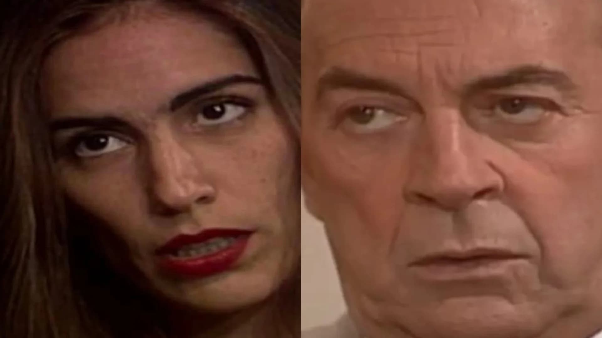 Raquel fica cara a cara com Virgílio na mansão