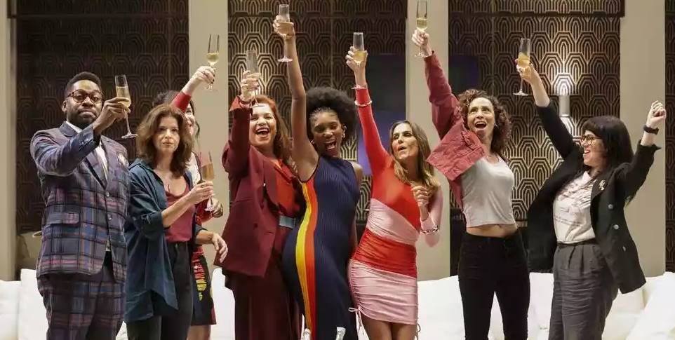 Elenco da novela Elas por Elas. (Foto: reprodução)