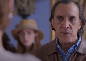 Minha Fortuna é te Amar: Constanza proíbe Gustavo de dar abrigo para as filhas de Natália