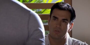 Abismo de Paixão: Damião diz para Ramiro que Lúcio voltará para a processadora dos Arango