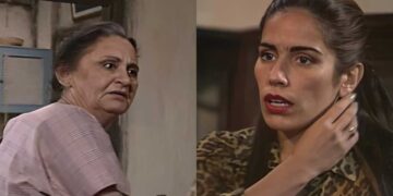 Isaura vai bater na cara de Raquel