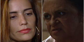 Isaura faz fofoca de Ruth para Raquel