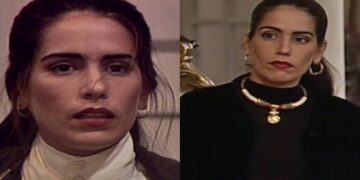 Ruth e Raquel em Mulheres de Areia. (Foto: reprodução)