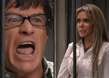 Abismo de Paixão: Carmen faz visita para Augusto na prisão e é expulsa: “Saia daqui!”