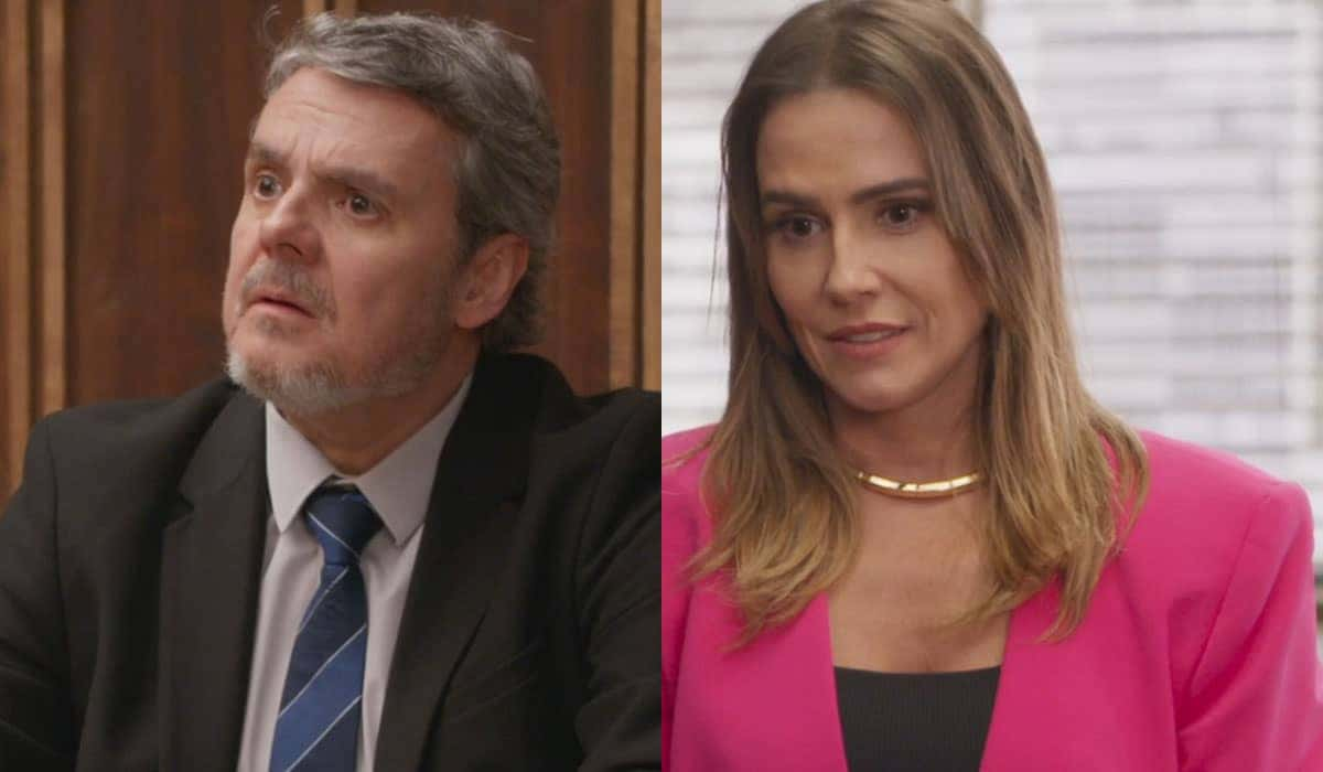 Roberto e Lara em Elas por Elas. (Foto: reprodução)