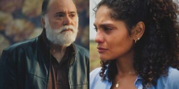 Antônio e Aline em Terra e Paixão. (Foto: reprodução)