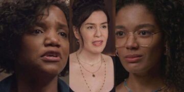 Marcia, Renée e Vic em Elas por Elas. (Foto: reprodução)