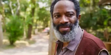 Gentil, personagem de Flavio Bauraqui, em cena da novela Terra e Paixão.