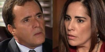 Antenor e Lúcia em Paraíso Tropical. (Foto: reprodução)