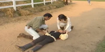 Mulheres de Areia: Malu cai do cavalo e compromete gravidez: “está doendo muito”