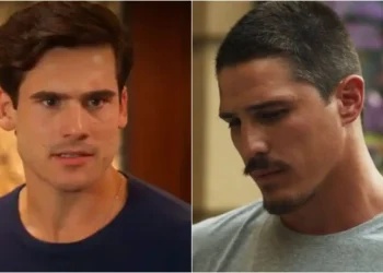 Resumo do capítulo de Fuzuê: Julião provoca a própria queda na escada, acusa Miguel de tê-lo empurrado e se faz de vítima para Luna: “O que voce fez?”