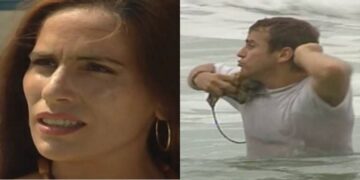 Raquel e Tonho da Lua em Mulheres de Areia. (Foto: reprodução)
