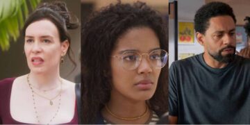 Renée, Vic e Wagner em Elas por Elas.