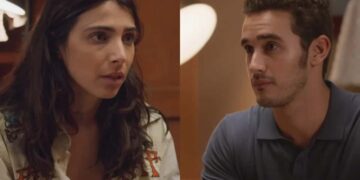 Ísis e Giovanni em Elas por Elas. (Foto: reprodução)