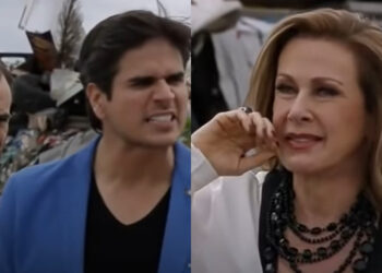 A Gata: Lorena é encurralada por Mariano e Paulo, que passam a ter nojo da mãe: “Vai continuar fingindo, sua mentirosa?”