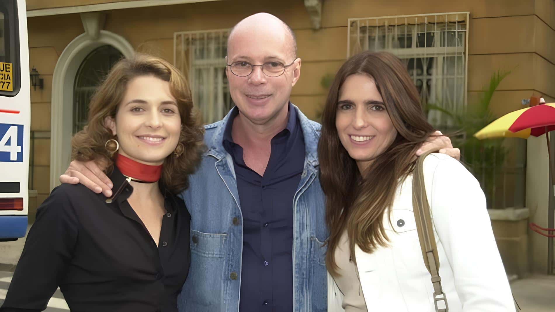 Claudia Abreu, Gilberto Braga e Malu Mader. (Foto: reprodução)